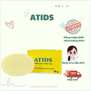 Xà Phòng Tắm ATIDS Soap 80g - Giảm Mụn Lưng, Giúp Làm Sạch Da