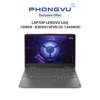 Laptop Lenovo LOQ 15IRX9 - 83DV013PVN (i5-13450HX) (Xám) - Bảo hành 36 tháng