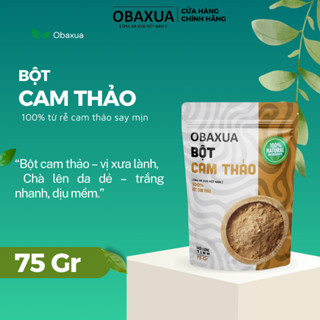 Bột Cam Thảo OBAXUA Nguyên Chất – Túi 75g/250g/500g