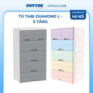  Tủ Tabi Diamond-L 5 ngăn tủ nhựa Duy Tân cao cấp sang trọng tủ quần áo đa năng tiện lợi 