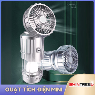Đèn Quạt Cắm Trại Năng Lượng Mặt Trời Có Thể Sạc Tích Trữ - Đèn Quạt Cắm Trại Có Thể Mang Đi Mọi Nơi