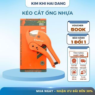 Kéo cắt ống nhiệt hiệu ASAKI 42mm, kéo cắt ống nhựa PVC, PPR, PE loại đẹp chính hãng