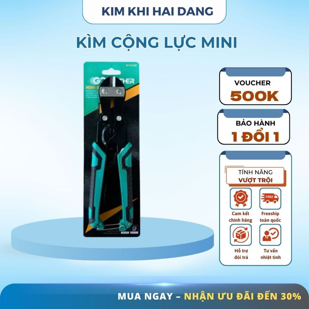 Kìm cộng lực mini 200mm Go Further