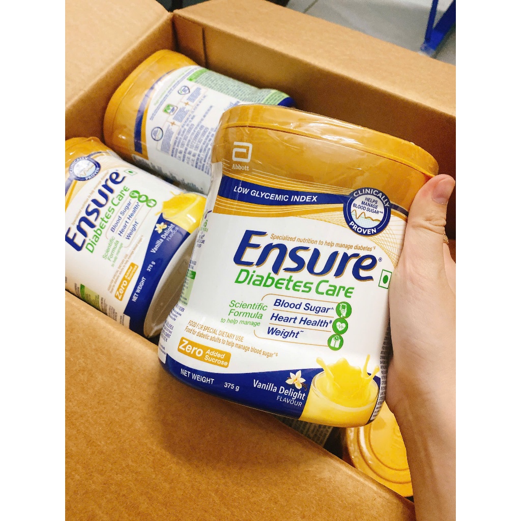 (HOẢ TỐC-US) SỮA ENSURE DIABETES CARE DINH DƯỠNG CHO NGƯỜI TIỂU ĐƯỜNG