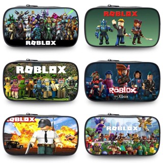 Hộp bút game nổi tiếng Xếp khối và Roblox cho bé chất vải dù mềm 2025