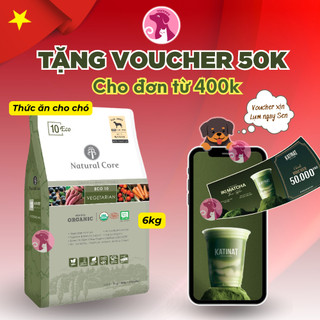 [SALE] [Tặng Voucher 50k] 6kg - Thức ăn cho chó Natural Core chay (túi nguyên NSX) - NK Hàn Quốc