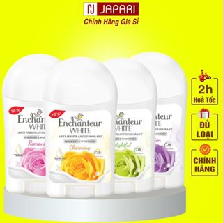 Lăn Khử Mùi Nữ Enchanteur ĐỦ LOẠI 40g - Sáp Lăn Nách Ngăn Mồ Hôi Hương Nước Hoa, Lăng Nách Enchanter- Japari