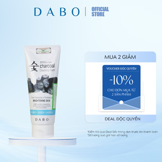 Sữa Rửa Mặt Cao Cấp Than Hoạt Tính DABO Charcoal Cleansing Foam 150ml