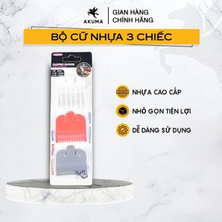 Bộ Cữ Nhựa Tông Đơ 1.5mm 3mm 4.5mm Giá Rẻ Dùng Cho Nhiều Loại Tông Đơ Thông Dụng