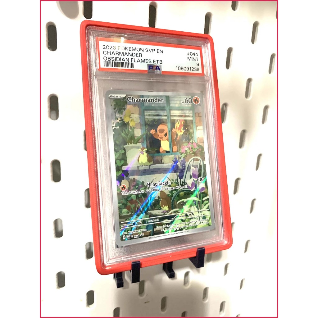 Giá đỡ khung để thẻ bài Pokemon Card PSA BGS CGC cho Ikea Skadis - Tiệm Đồ Chơi Manse