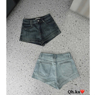 QUẦN SOOC JEANS ÔM TRƠN CO GIÃN HÀNG QCL1 MS25909270