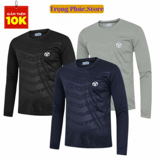 Combo Áo thun thể thao nam dài tay giá rẻ măc đá bóng, tập gym, giữ nhiệt áo thun chống nắng nam thể thao co giãn thoải.
