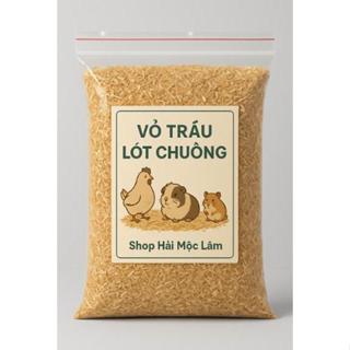 Vỏ trấu lót chuồng thú cưng – Lót chuồng gà, hamster, bọ ú, thỏ | Tơi xốp – Khử mùi tốt – An toàn