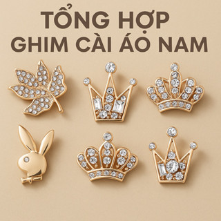 Ghim Cài Áo Nam Cao Cấp – Ghim cài áo vest – Nhiều Mẫu Sang Trọng | RedLemon