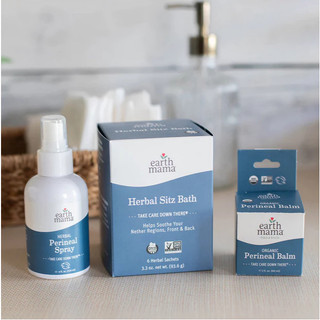  Xịt giảm đau vết khâu tầng sinh môn Earth Mama 