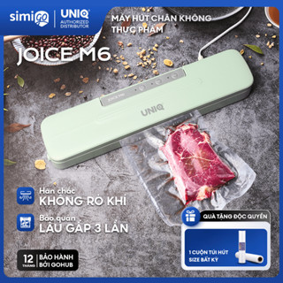 Máy hút chân không thực phẩm UNIQ Joice M6 65000 Pa máy ép chân không mini gia đình cầm tay hàn miệng túi tự động