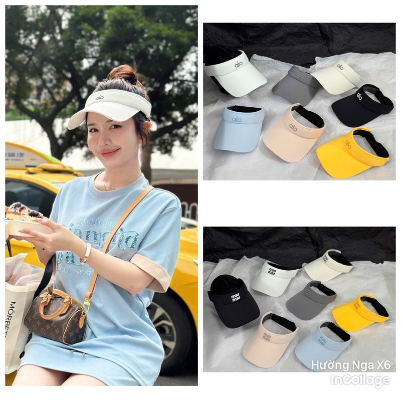 mũ nửa đầu ALO chất vải cottong lạnh