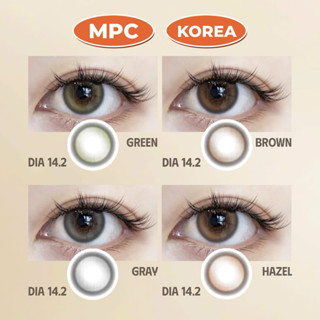 SLENS - Lens 1 NGÀY (1 CHIẾC) GLORY brown/gray/green/hazel MPC - Kính áp tròng Hàn quốc Seoullens
