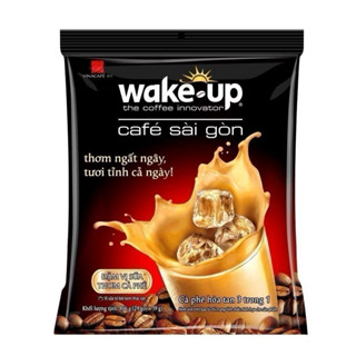 Cafe Wake Up Sài Gòn Túi 24 Gói x 14gr