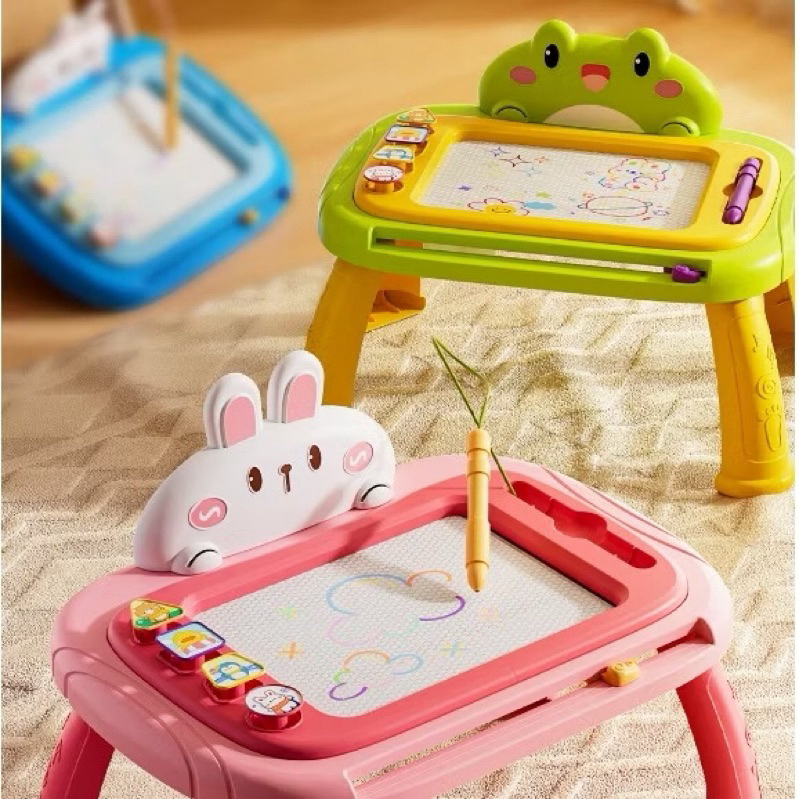 Bảng vẽ tự xóa thông minh cho bé, bảng viết tự xoá có chân giúp kích thích trí tưởng tượng của bé