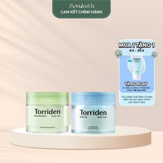 Toner pad Torriden (Nhập khẩu chính hãng)