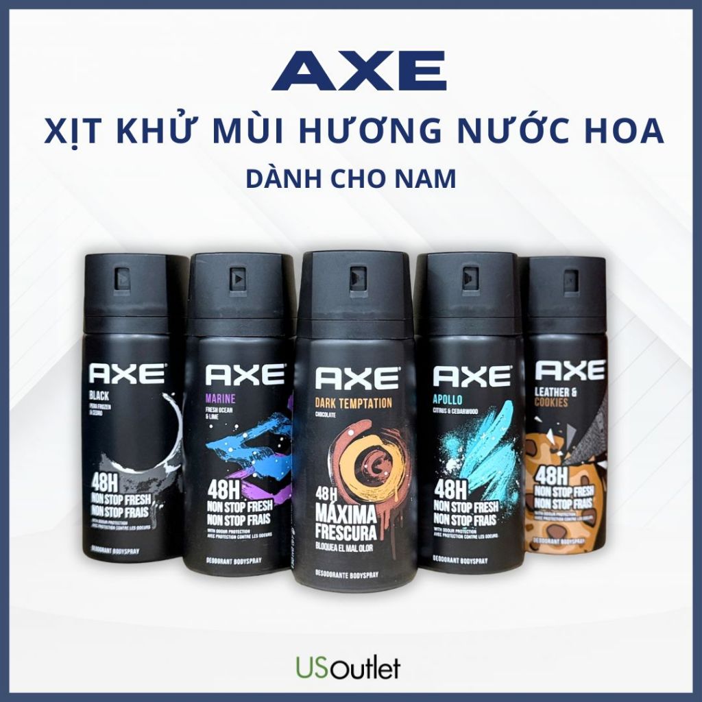 Xịt khử mùi nam AXE 150ml Hương nước hoa