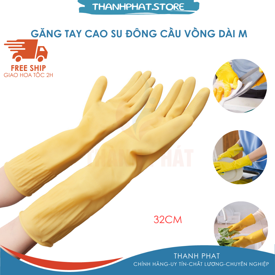 Găng tay size dài nam long hoạt đông cầu vồng