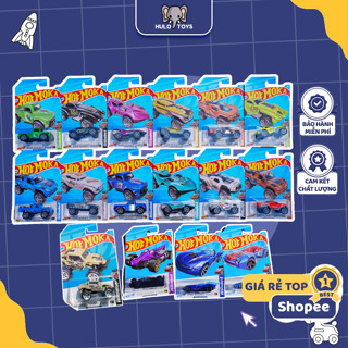 Mô Hình Xe Đua Hợp Kim Cho Bé Hulo Toys, Mô Hình Hot Moka Basic tỉ lệ 1:64, Xe Ô tô Mô Hình