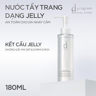 Nước tẩy trang dạng jelly d Program Cleansing Water 180ml