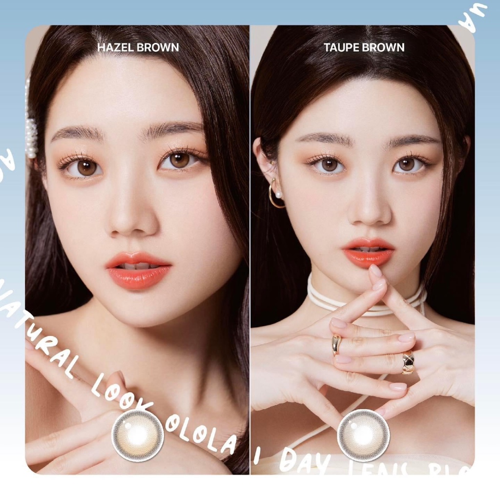 OLOLA - Lens 1 NGÀY (𝟭 CHIẾC) Purity Shine - Hàn Quốc Seoulens Kính áp tròng