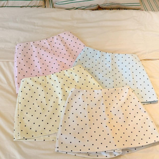 BUDDIES | Quinne Short | Quần short giả váy kaki chấm bi dày dặn