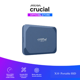 Ổ cứng di động Crucial X10 - CT2000X10SSD9  2TB -Tốc Độ Siêu Nhanh 2100MB/s, Bảo hành chính hãng 3 năm