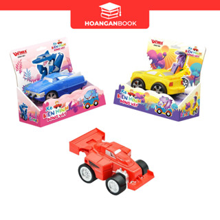 Đồ Chơi DUKA: Xe Biến Hình Động Vật - Cá Mập, Rắn Hổ, Khủng Long, Chim Ưng, Hổ Vằn,Chó Sói