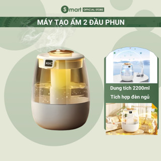 [ HOT SALE] Máy phun sương tạo ẩm khuếch tán tinh dầu kiêm ĐÈN NGỦ, Máy tạo độ ẩm không khí công nghệ Nano ,sạc USB