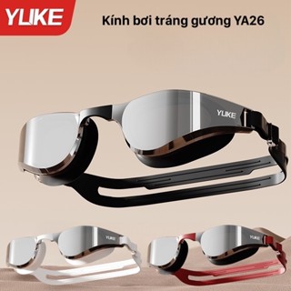 Kính bơi người lớn tráng gương YUKE YA26 - chống tia UV, chống nước, chống sương - Nhập chính hãng