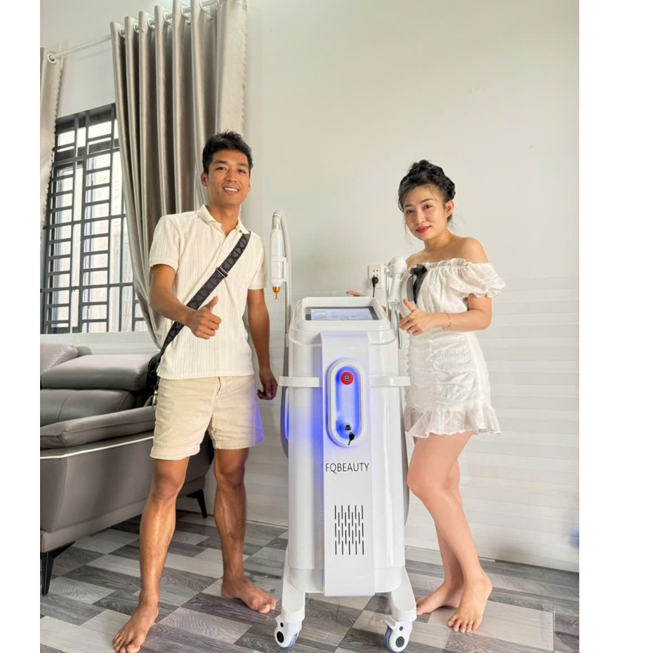 [SIÊU KHỦNG] Máy 2in1 Triệt Lông Diode Laser _ FQ BEAUTY