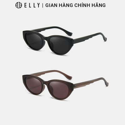 Kính mắt nữ ELLY EK181 gọng nhựa TR90 tròng phân cực TAC chống tia UV400 chống chói thời trang cao cấp
