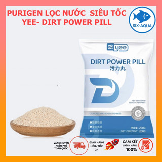 Vật Liệu Lọc YEE Purigen DIRT POWER PILL (Magical), Làm Trong Nước, Xử Lý Độc Tố, Khử Màu Vàng Lũa, (Có Sẳn Túi Đựng)