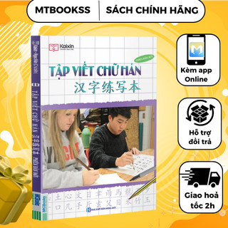 Sách - tập viết chữ hán