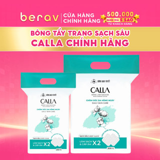   X  Bông tẩy trang làm sạch da Bông Bạch Tuyết Calla Sạch Sâu 