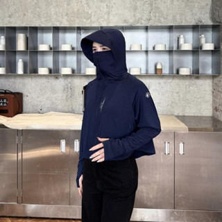  Áo Chống Nắng Nữ GUNO 2 Lớp Dáng Cánh Dơi Chống Tia UV Thoáng Khí Có Mũ Rộng Vành SP5 25AG44 