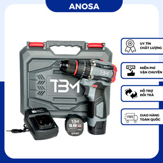 Máy Khoan Pin TBM BM101, 3 Chức Năng, Đầu Kẹp Autolock, Động Cơ Không Chổi Than