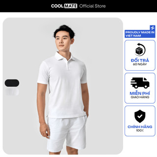 Áo Polo nam Premium Pique mềm mại thoáng khí phù hợp đi làm du lịch hoạt động ngoài trời Coolmate