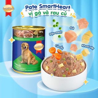 PATE DANH CHO CHÓ SmartHeart - Lon 400g
