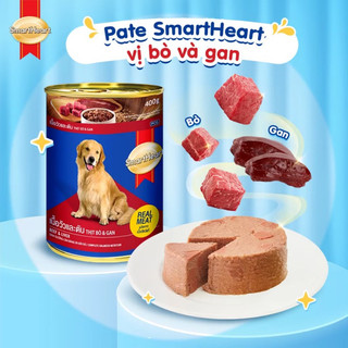 PATE DANH CHO CHÓ SmartHeart - Lon 400g