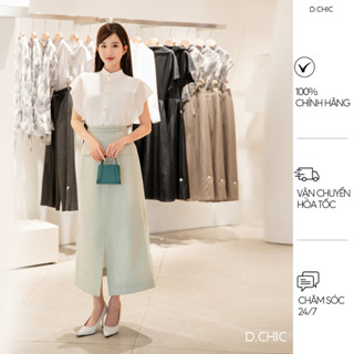 D.CHIC Chân váy A xẻ trước MS: 3821063