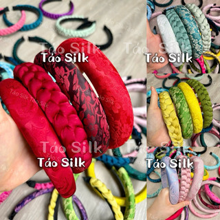  Bờm Tóc Tết Bờm Bính Băng Đô Lụa Mấn Tết Sang Chảnh Phụ Kiện Kết Hợp Yếm Áo Dài Bà Ba Váy Gấm Pháp Phục 
