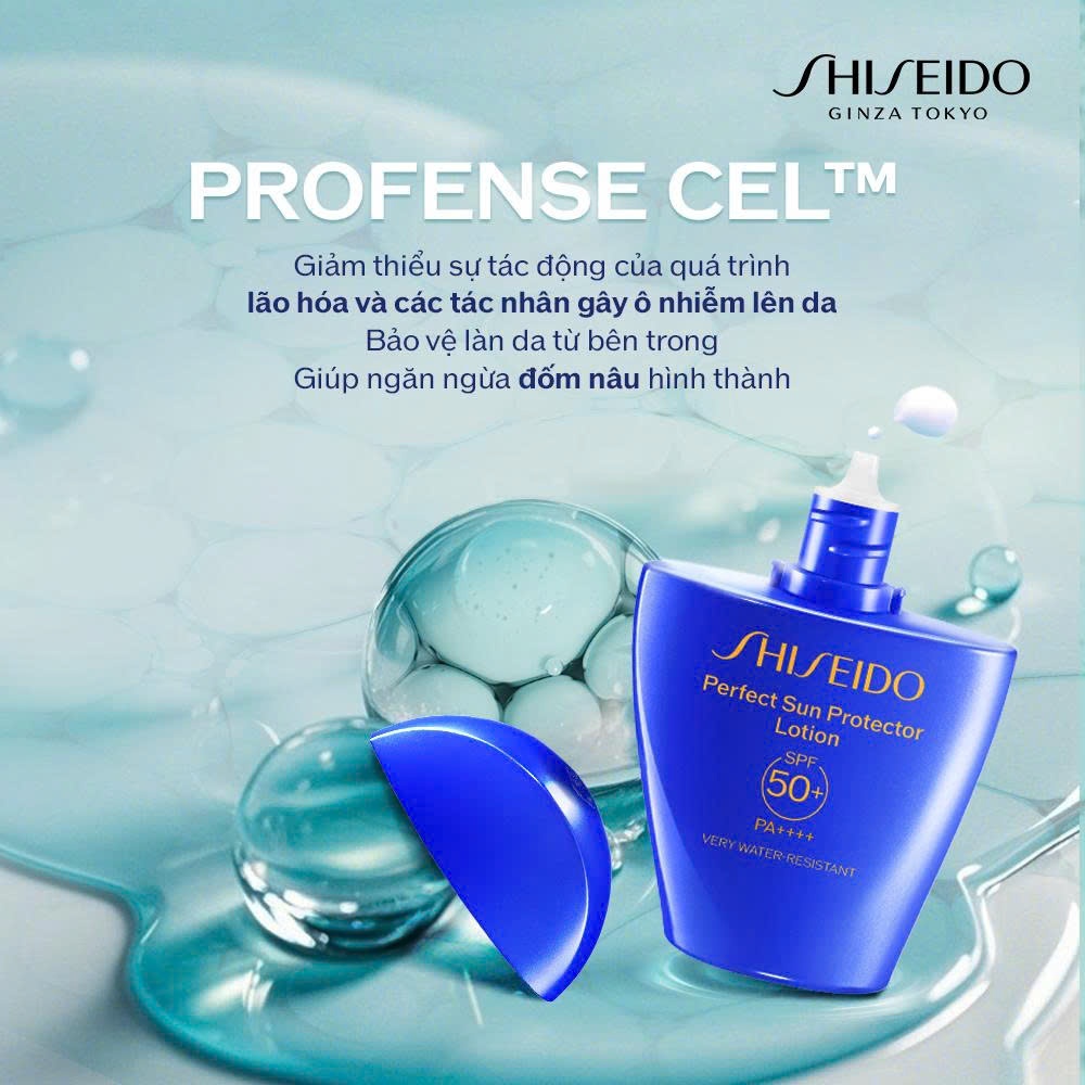 Sữa chống nắng dưỡng da Shiseido GSC Perfect Sun Protector Lotion SPF50+ 50ml | BigBuy360 - bigbuy360.vn