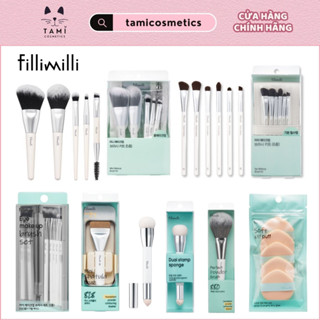  Bộ Cọ Mắt Cọ Nền Mút Tán Trang Điểm Fillimilli Makeup Brush 