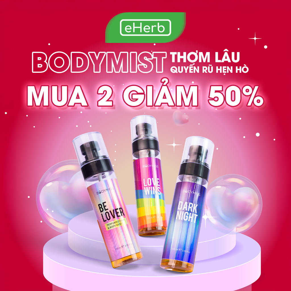 [ĐỘC QUYỀN MUA 2 GIẢM 50%] Body Mist Nước Hoa Lưu Hương Chính Hãng - Xịt Thơm Nước Hoa BODYMISS | BigBuy360 - bigbuy360.vn